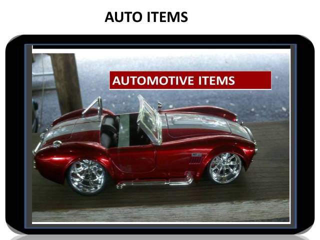 AUTO ITEMS